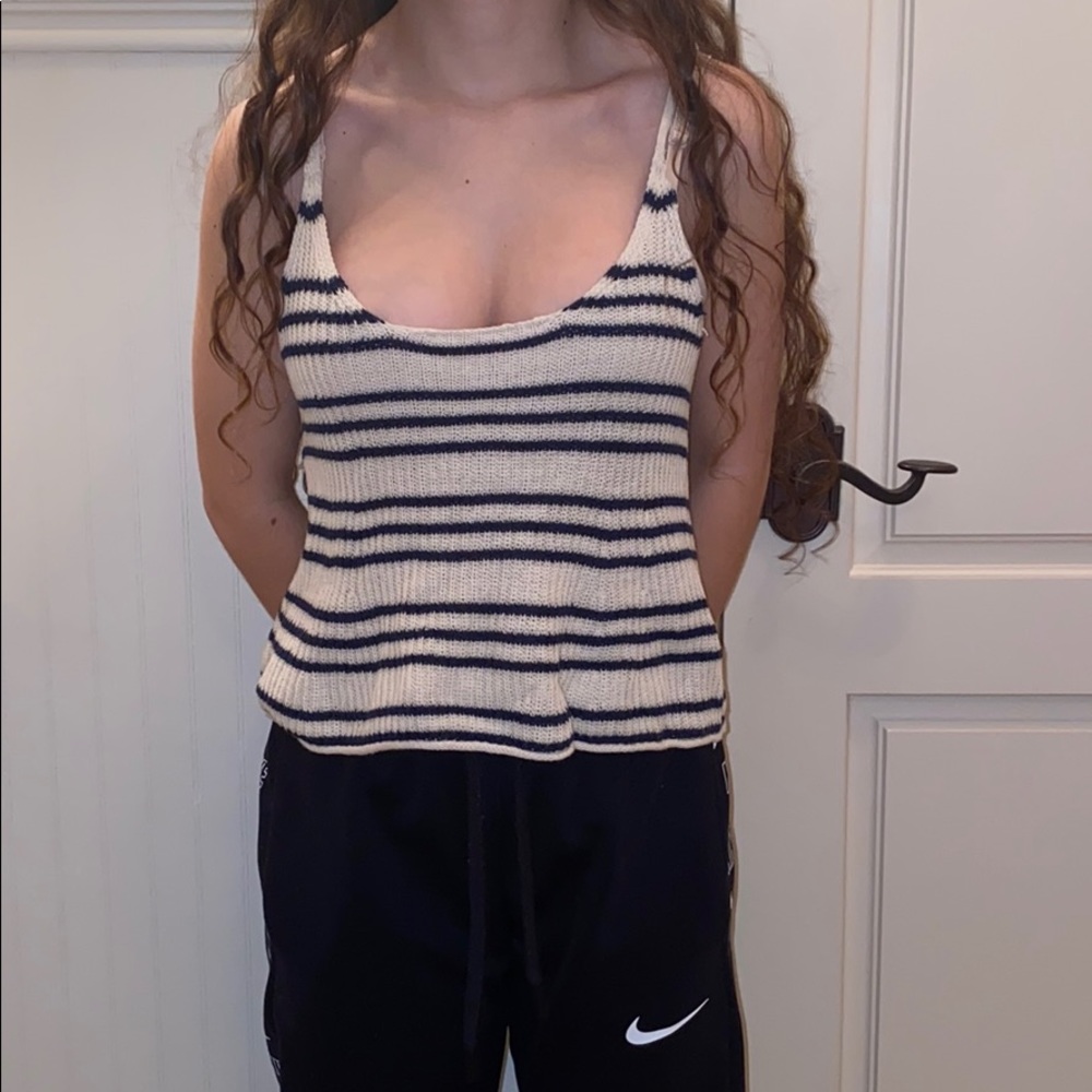 Striped tank top